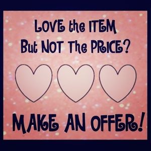 Make me an offer 😊